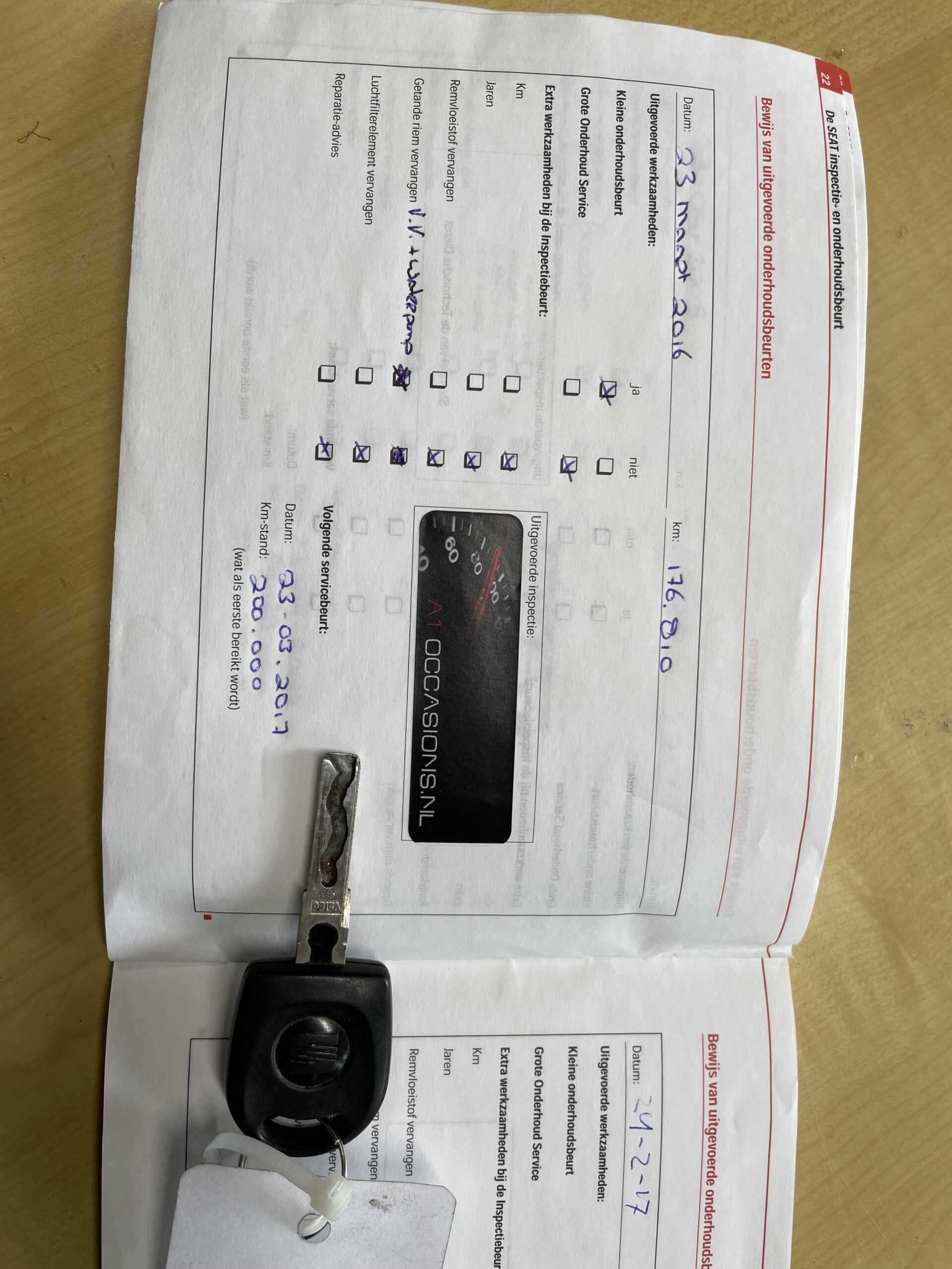 2006 BJ. SEAT ALTEA  1.6 BENZINE REFERENCE 232595  KM. APK 2023  AIRCO NAP